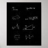 Zurück zur Mathematik in der Schule für Mädchen Ju Poster (Vorne)