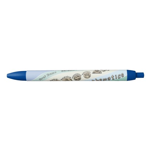 Zurück zur Mathematik Kugelschreiber (Vorderseite)