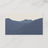 Zurück zur Mountains Website Beilage Card Visitenkarte (Rückseite)