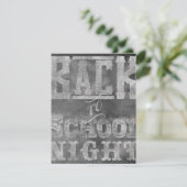 Zurück zur nächtlichen Einladung (Stehend Vorderseite)