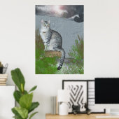 Zurück zur Natur Poster (Heimbüro)