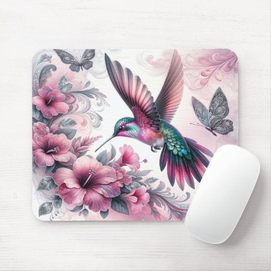 Zurück zur Nature Hummingbird Mouse Pad Mousepad (Mit Mouse)