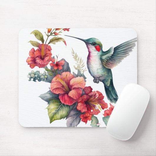 Zurück zur Nature Hummingbird Mouse Pad Mousepad (Mit Mouse)