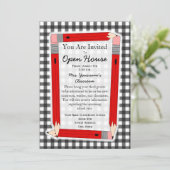 Zurück zur offenen Schule Einladung (Stehend Vorderseite)