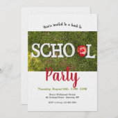 Zurück zur Party-2-Einladung Einladung (Vorne/Hinten)