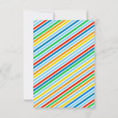 Zurück zur Party Einladung der Schule (Rückseite)