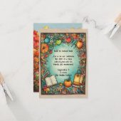 Zurück zur Party Einladung der Schule (Vorderseite/Rückseite Beispiel)