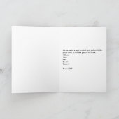 Zurück zur Party Einladung der Schule, Chalkboard (Innenseite)