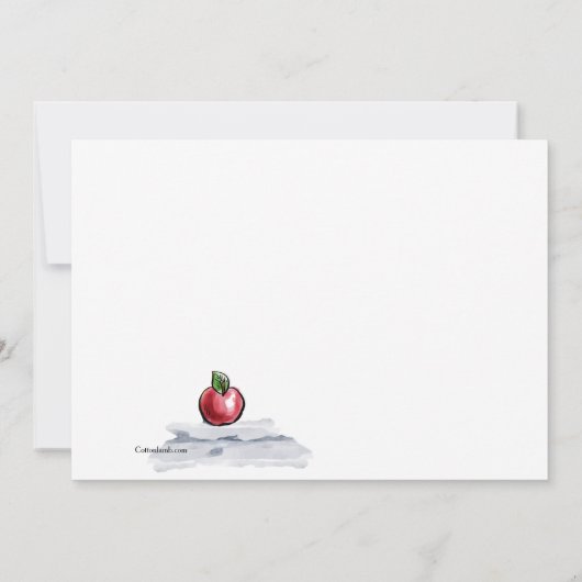 Zurück zur Party Einladung des Schultages (Rückseite)