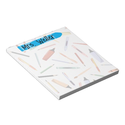 Zurück zur Personalisierten Schulversorgung Notizblock (angewinkelt)