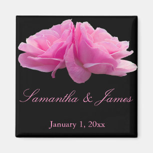 Zurück zur Pink Roses Persönliche Hochzeit Magnet