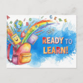 Zurück zur Postkarte der Schule (Vorderseite)