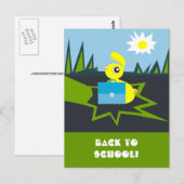 Zurück zur Postkarte der Schule (Vorne/Hinten)