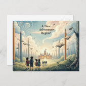 Zurück zur Postkarte der Schule (Vorne/Hinten)