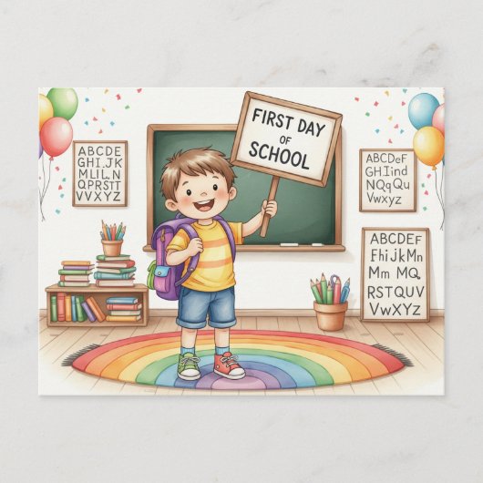 Zurück zur Postkarte der Schule (Vorderseite)