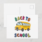 Zurück zur Postkarte der Schule (Vorne/Hinten)