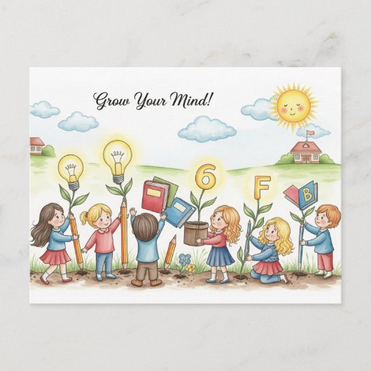 Zurück zur Postkarte der Schule (Vorderseite)