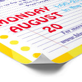 zurück zur PTA-Veranstaltung in der Schule PTO-Kin Poster (Ecke)