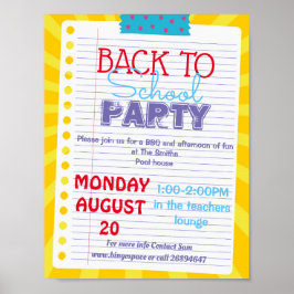 zurück zur PTA-Veranstaltung in der Schule PTO-Kin Poster