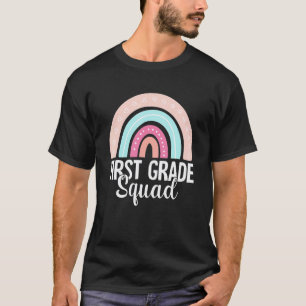 Zurück zur Regenbogen-Schulstart-1. Klasse-Squad J T-Shirt