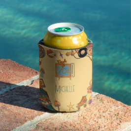 Zurück zur Retro-Groovy der 70er Jahre Dosenkühler