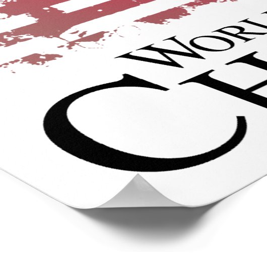 Zurück zur Rückseite der Weltkriegsmarken.pnng Poster (Ecke)