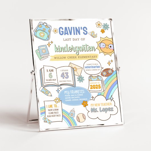 Zurück zur Schulabteilung Letzten Tag Poster