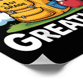 Zurück zur Schulausstattung für Kinder, Mädchen, S Poster (Ecke)