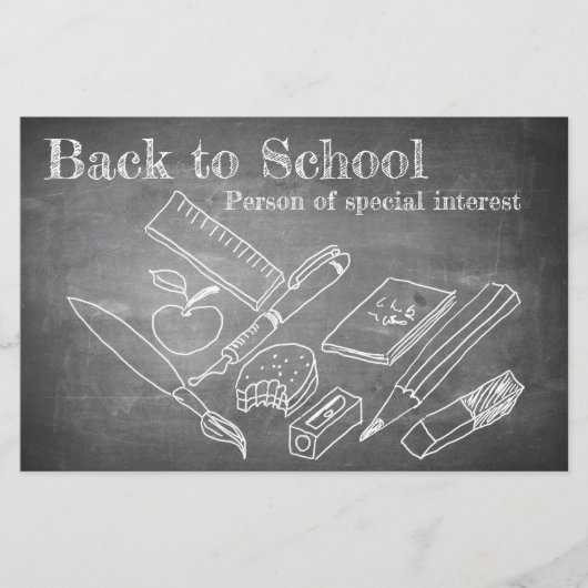 Zurück zur Schule (Vorderseite)
