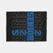 Zurück zur Schule6 Senior 2025 Fleecedecke (Vorderseite (Horizontal))
