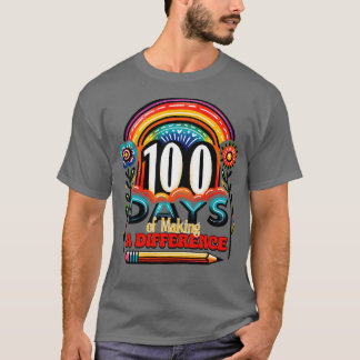 Zurück zur Schule 100 Schultag (372) T-Shirt