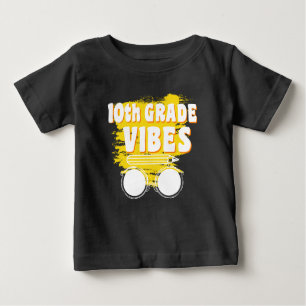 Zurück zur Schule 10. Klasse Vibes Shirt erster Ta