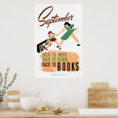 Zurück zur Schule 1940 WPA Poster (Küche)