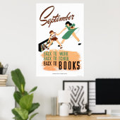 Zurück zur Schule 1940 WPA Poster (Heimbüro)