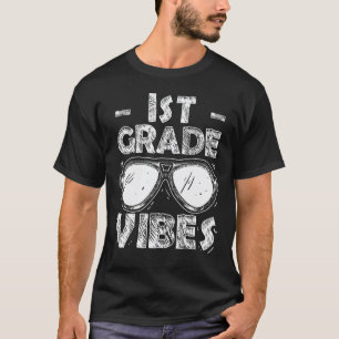 Zurück zur Schule 1. Klasse Vibes Erster Schultag T-Shirt