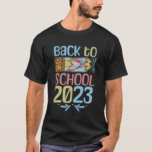 Zurück zur Schule 2023 Pupillenklasse T-Shirt (Vorderseite)