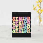 Zurück zur Schule 2025 Senior 2025 Cl 2025 Karte (Gelbe Blume)