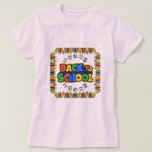 Zurück zur Schule 2026 T - Shirt (Design vorne)