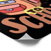 Zurück zur Schule 25 Poster (Ecke)