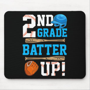 Zurück zur Schule 2. Klasse Batter hoch Baseball E Mousepad