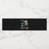 Zurück zur Schule, 2. Klasse Wasserflaschenetikett (Einzelnes Label)