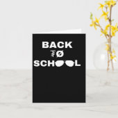 Zurück zur Schule 3 Karte (Gelbe Blume)