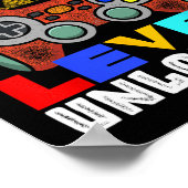 Zurück zur Schule 3. Klasse Gamer Poster (Ecke)