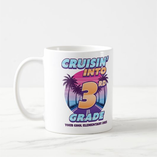 Zurück zur Schule 3. Klasse Kaffeetasse (Links)