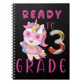 Zurück zur Schule, 3. Klasse Notizblock (Vorderseite)