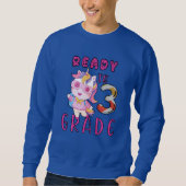 Zurück zur Schule, 3. Klasse Sweatshirt (Vorderseite)