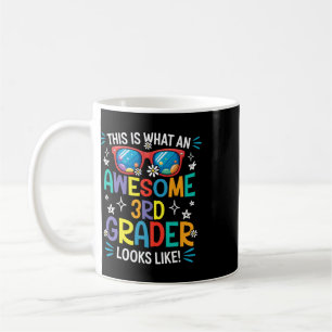 Zurück zur Schule 3. Klasse Tolles drittes Schulja Kaffeetasse