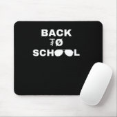 Zurück zur Schule 3 Mousepad (Mit Mouse)