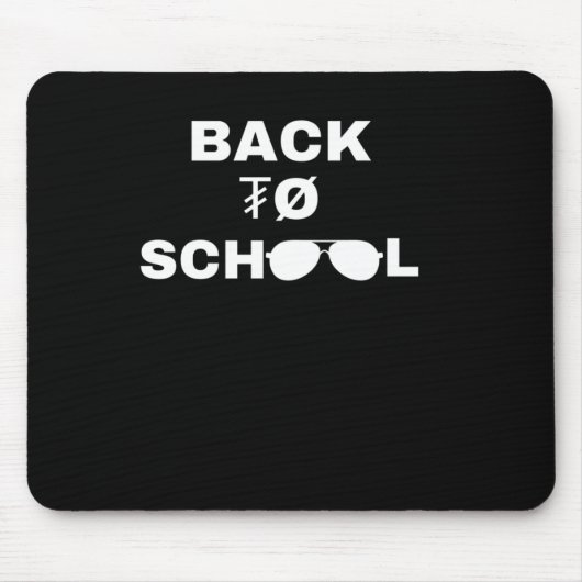 Zurück zur Schule 3 Mousepad (Vorne)
