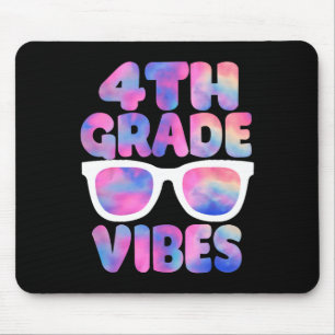 Zurück zur Schule 4. Klasse Vibes Erster Tag Lehre Mousepad